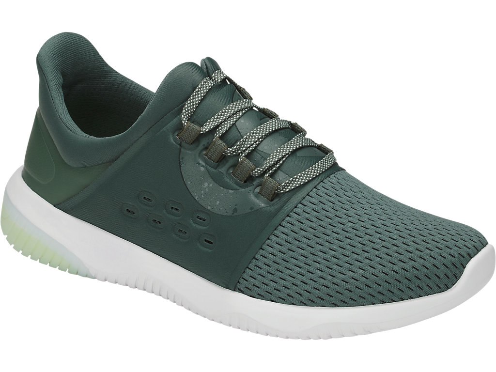 Asics Gel-Kenun Running Shoes For Men Green 431RKGYX