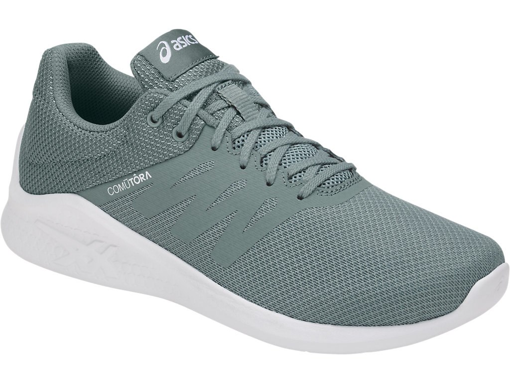 Asics Comutora Running Shoes For Women White 436LKRHS