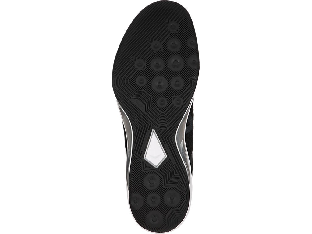 Asics Volley Elite Ff Volleyball Shoes For Men Black/Dark Grey/White 438PEMVY