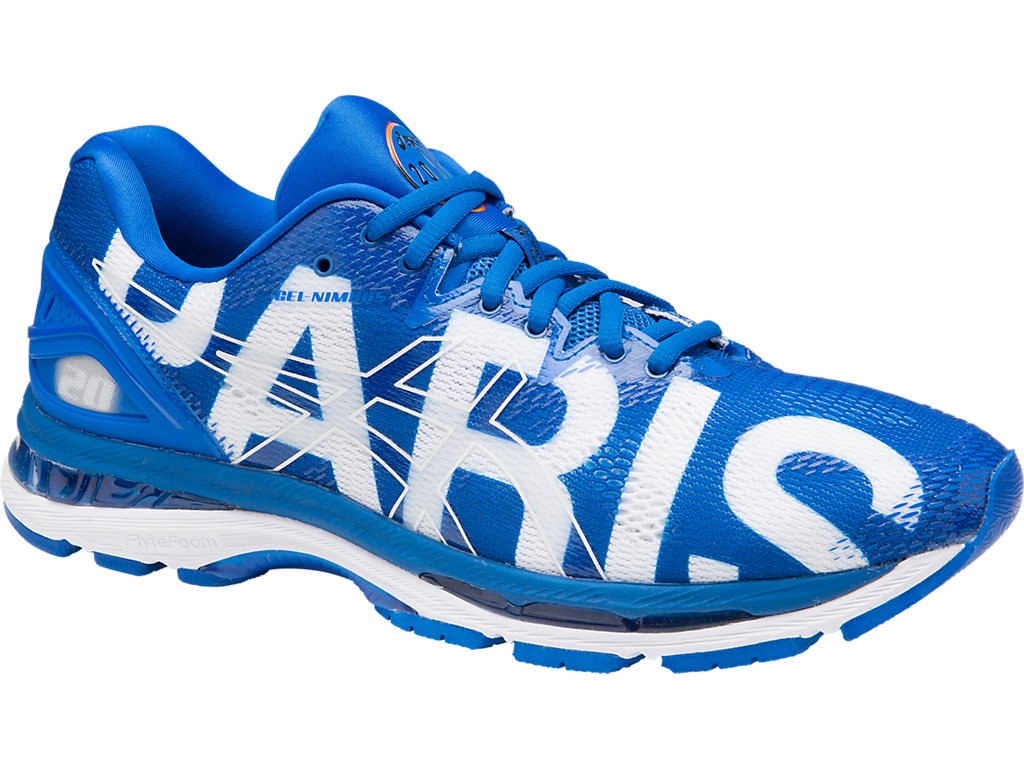 Asics Gel-Nimbus 20 Running Shoes For Men Blue 438XOUWU