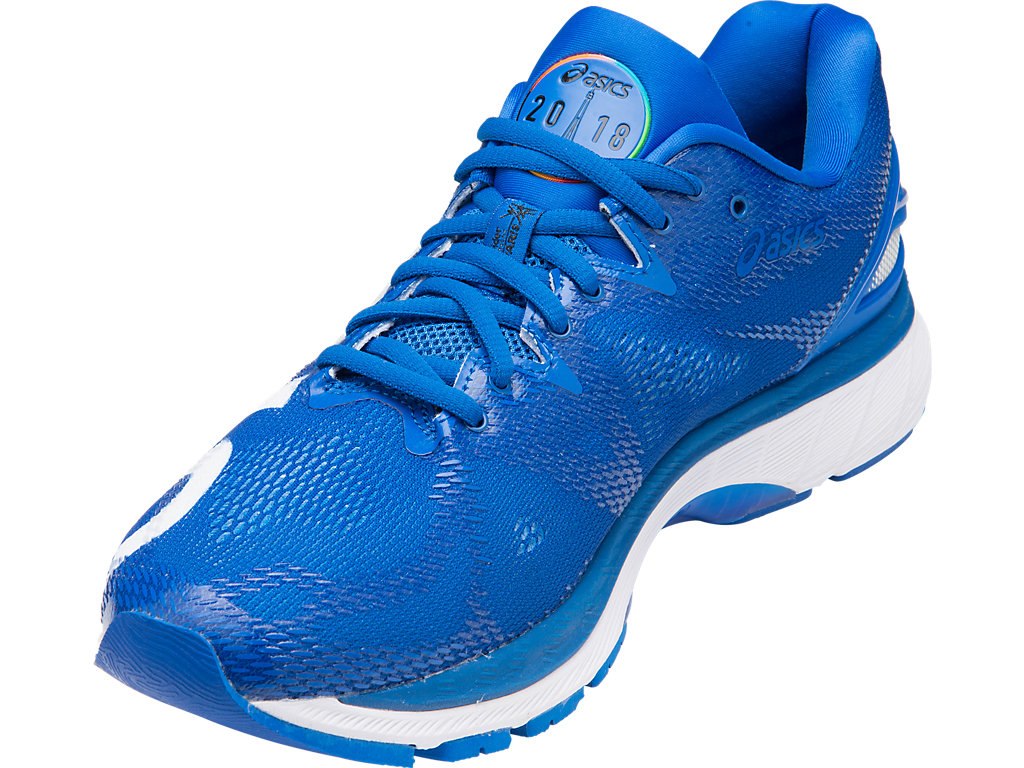 Asics Gel-Nimbus 20 Running Shoes For Men Blue 438XOUWU