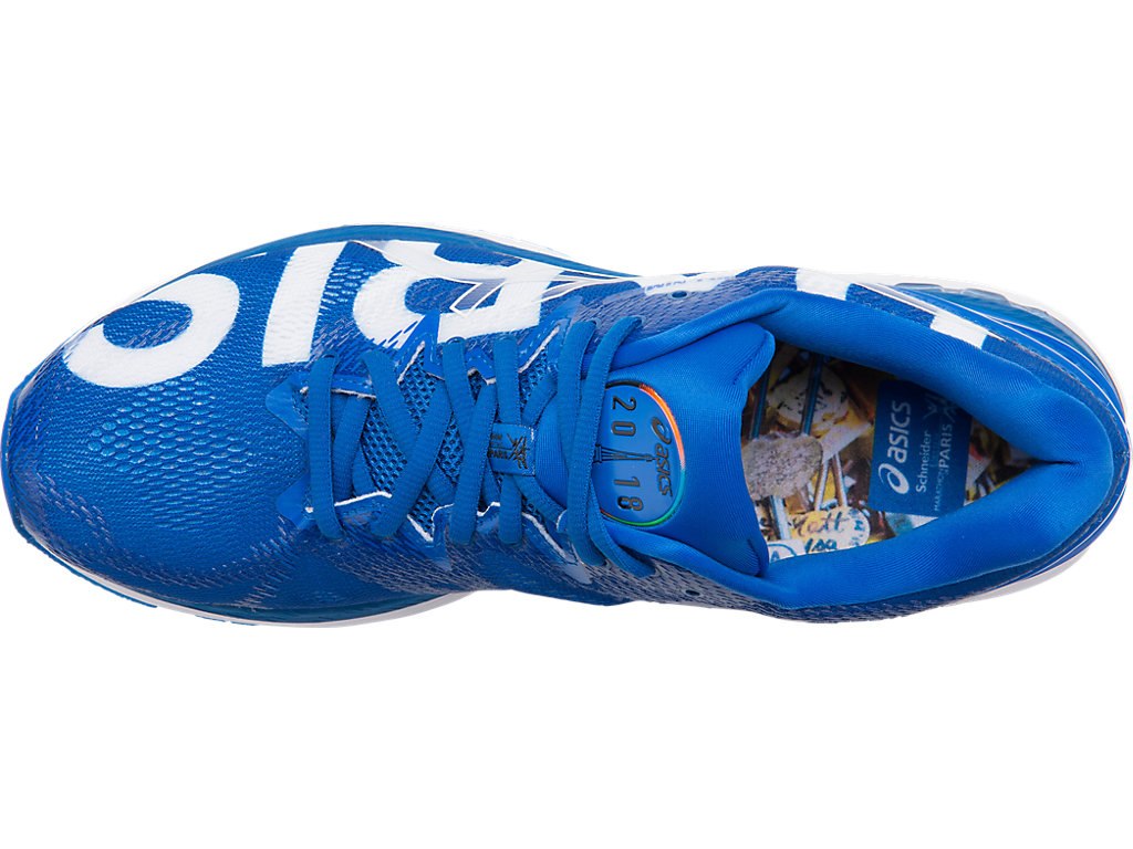 Asics Gel-Nimbus 20 Running Shoes For Men Blue 438XOUWU