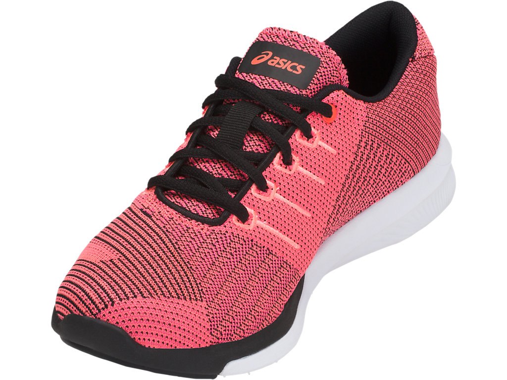 Asics Fuzex Running Shoes For Women Pink/Coral/Black 439PNKDJ