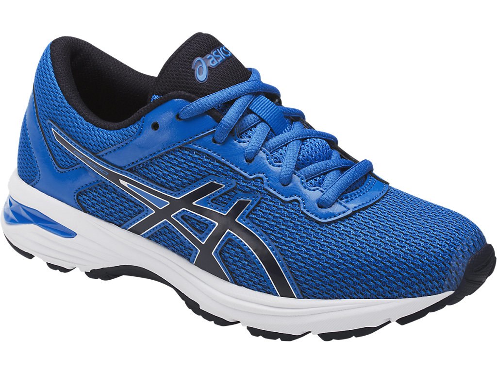 Asics Gt-1000 6 Running Shoes For Kids Blue/Navy/Silver 446UVIKD