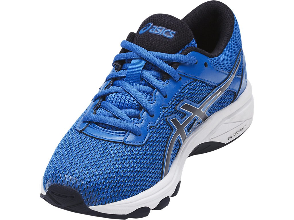 Asics Gt-1000 6 Running Shoes For Kids Blue/Navy/Silver 446UVIKD