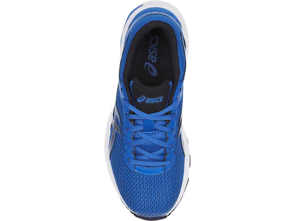 Asics Gt-1000 6 Running Shoes For Kids Blue/Navy/Silver 446UVIKD