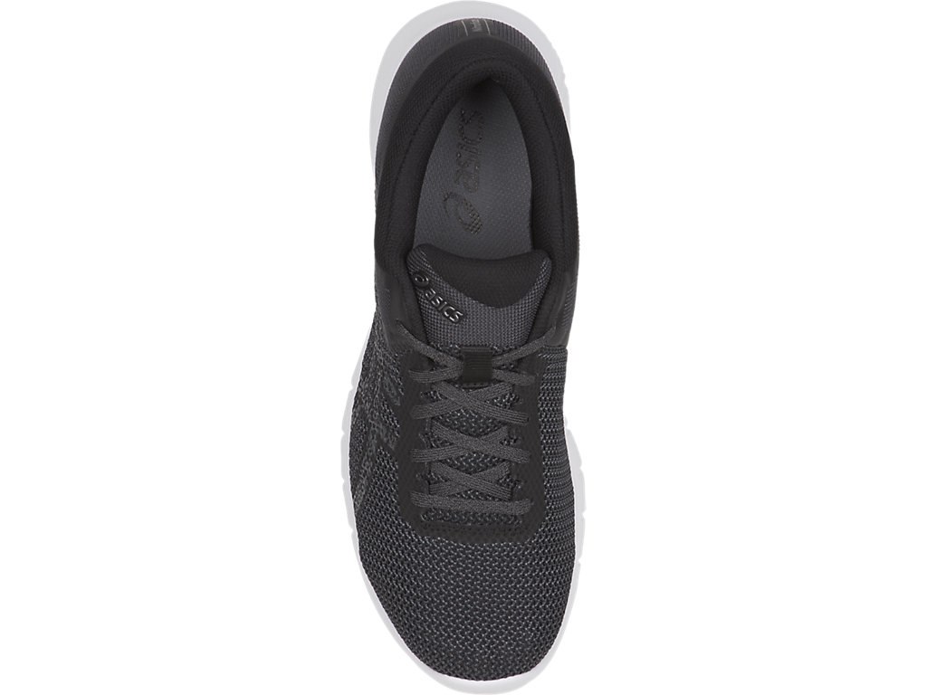 Asics Nitrofuze 2 Running Shoes For Men Black/Dark Grey/White 449GJUQZ