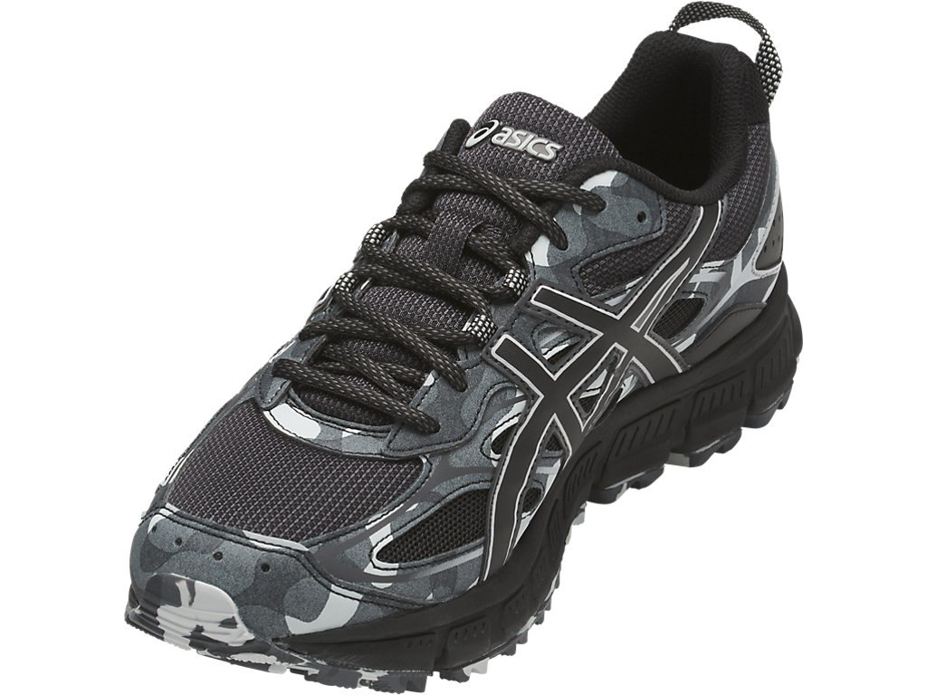 Asics Gel-Scram Running Shoes For Men Black/Grey 450MYYBC
