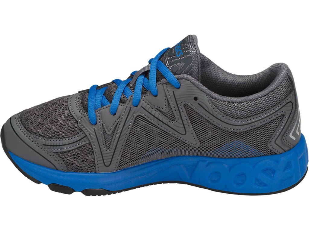 Asics Noosa Running Shoes For Kids Dark Grey/Blue/Black 453NJRLW