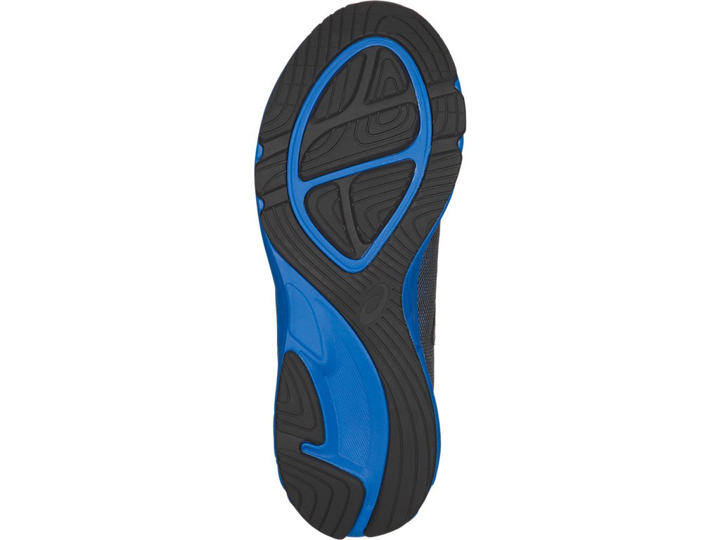 Asics Noosa Running Shoes For Kids Dark Grey/Blue/Black 453NJRLW
