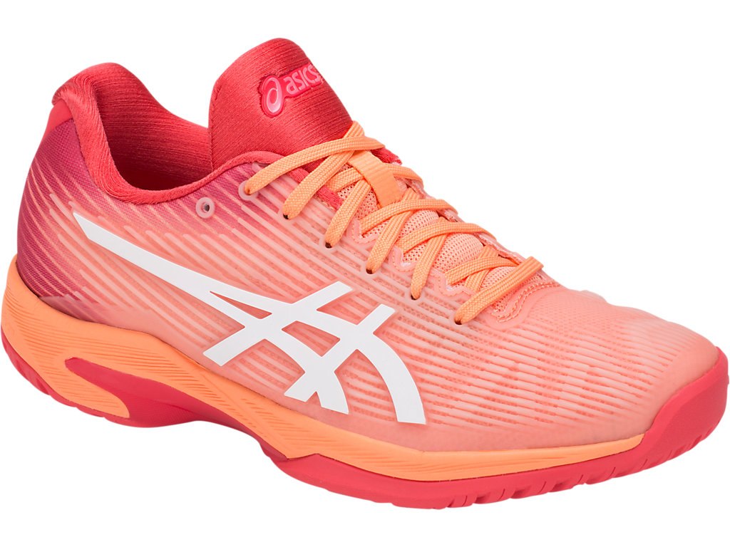 Asics Solution Speed Ff Tennis Shoes For Women White 458GCGTU