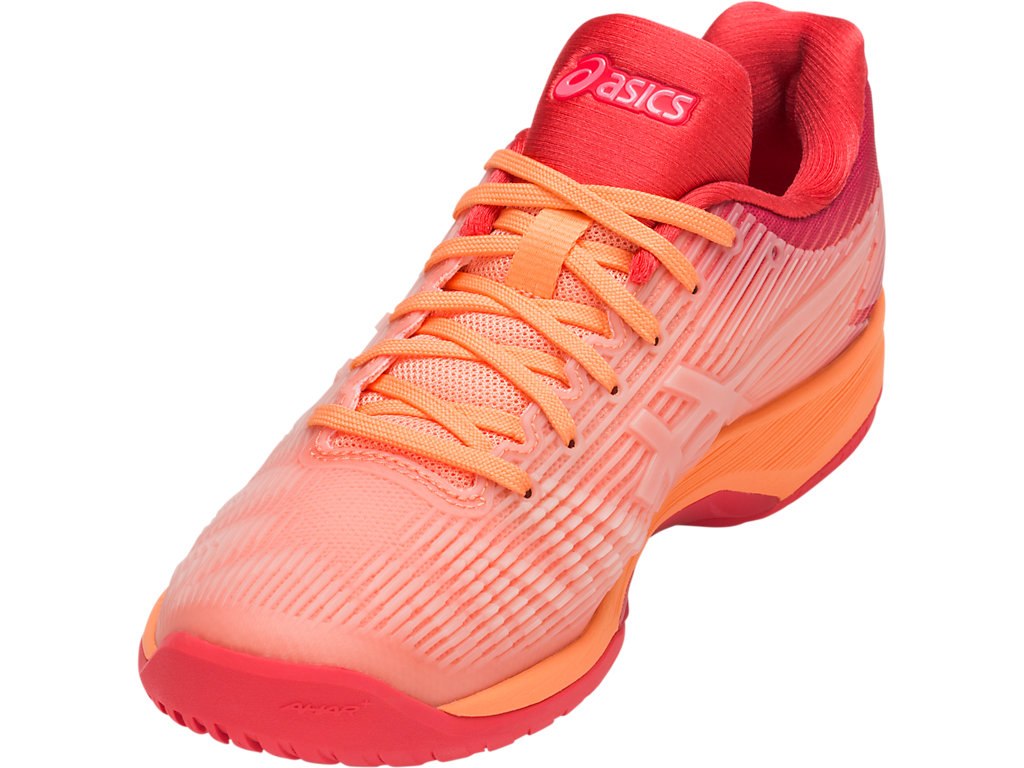 Asics Solution Speed Ff Tennis Shoes For Women White 458GCGTU
