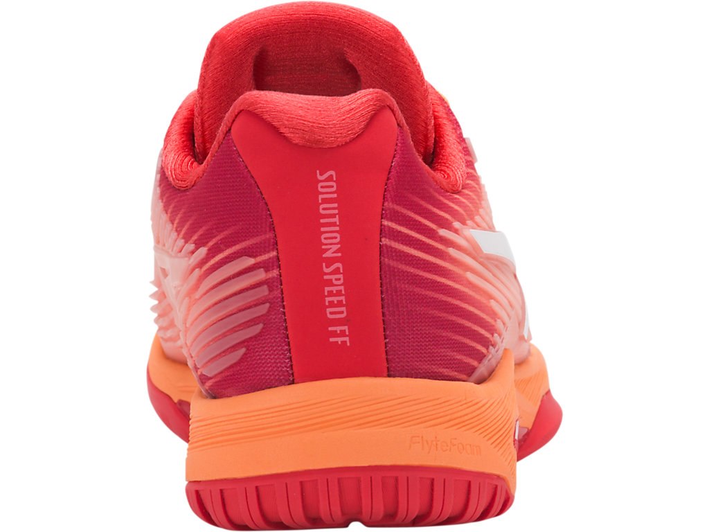 Asics Solution Speed Ff Tennis Shoes For Women White 458GCGTU
