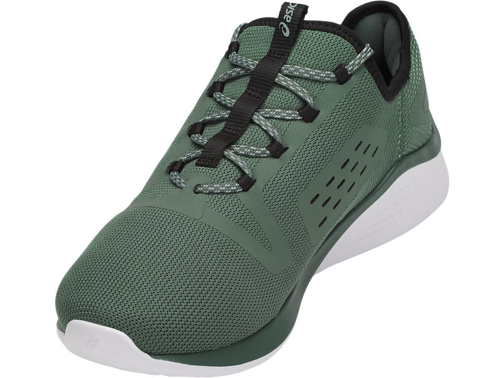 Asics Fuzetora Running Shoes For Men Green 462NVVLV