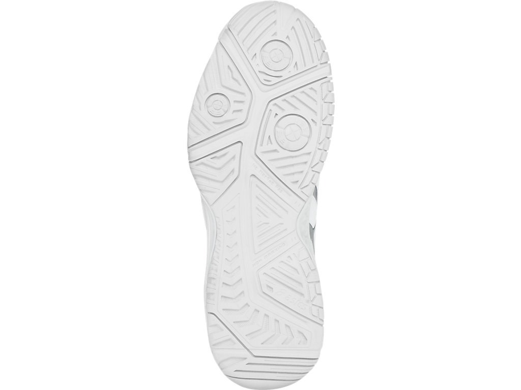 Asics Gel-Resolution 7 Tennis Shoes For Women White/Silver 466YPSVY