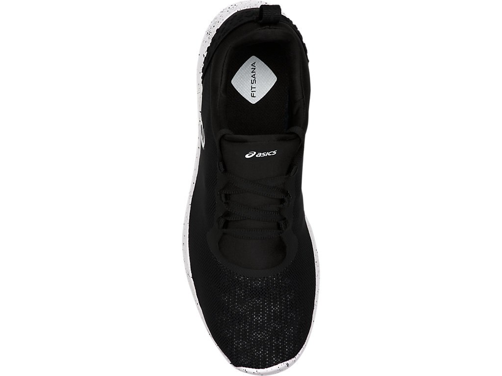 Asics Gel-Fit Sana Training Shoes For Women Black/White 474QNXJR