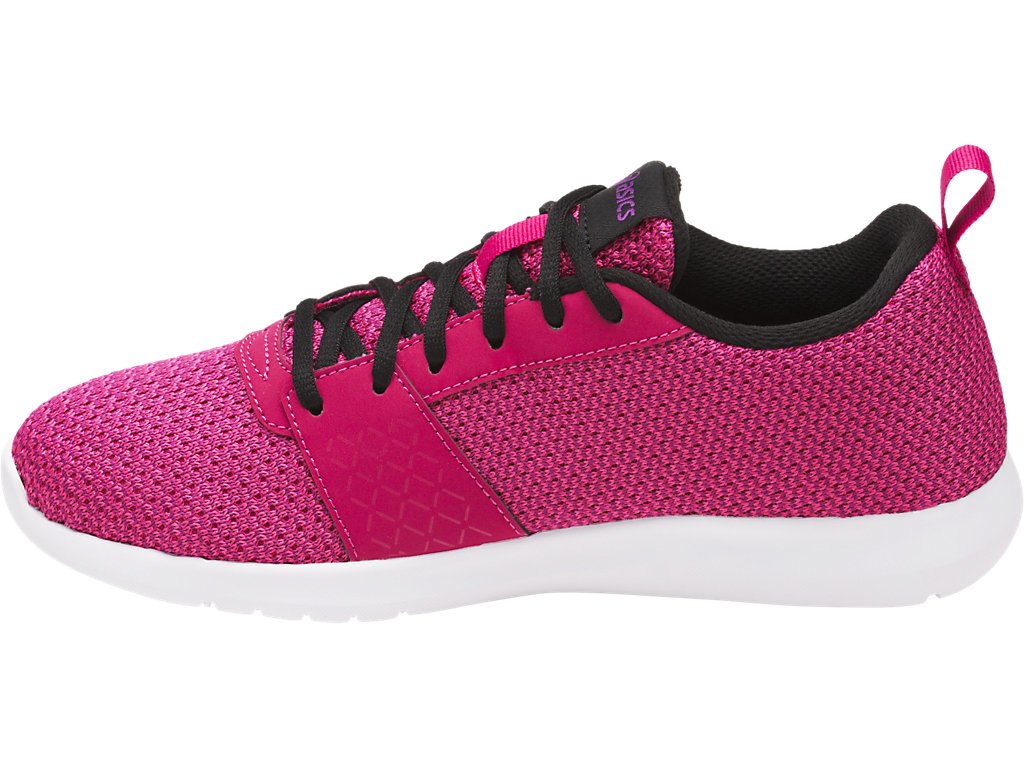 Asics Kanmei Running Shoes For Kids Pink/Black 489FIGHR
