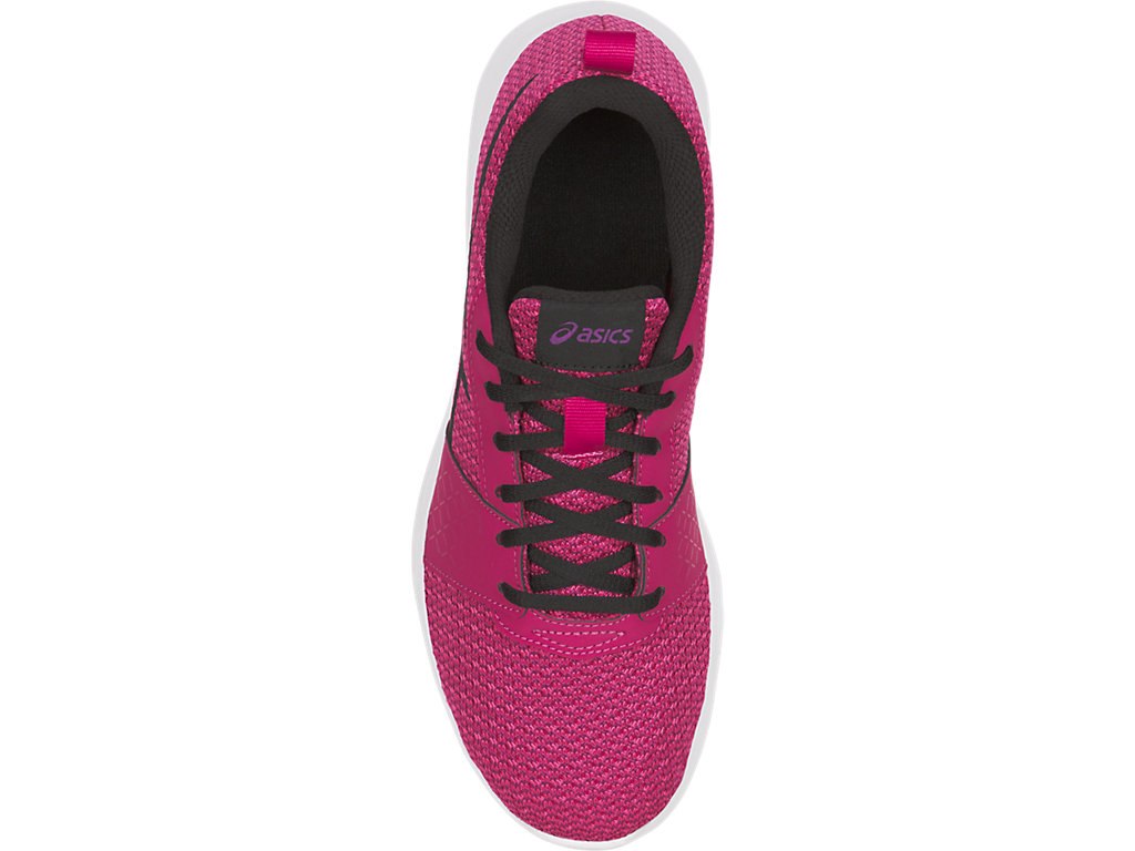 Asics Kanmei Running Shoes For Kids Pink/Black 489FIGHR