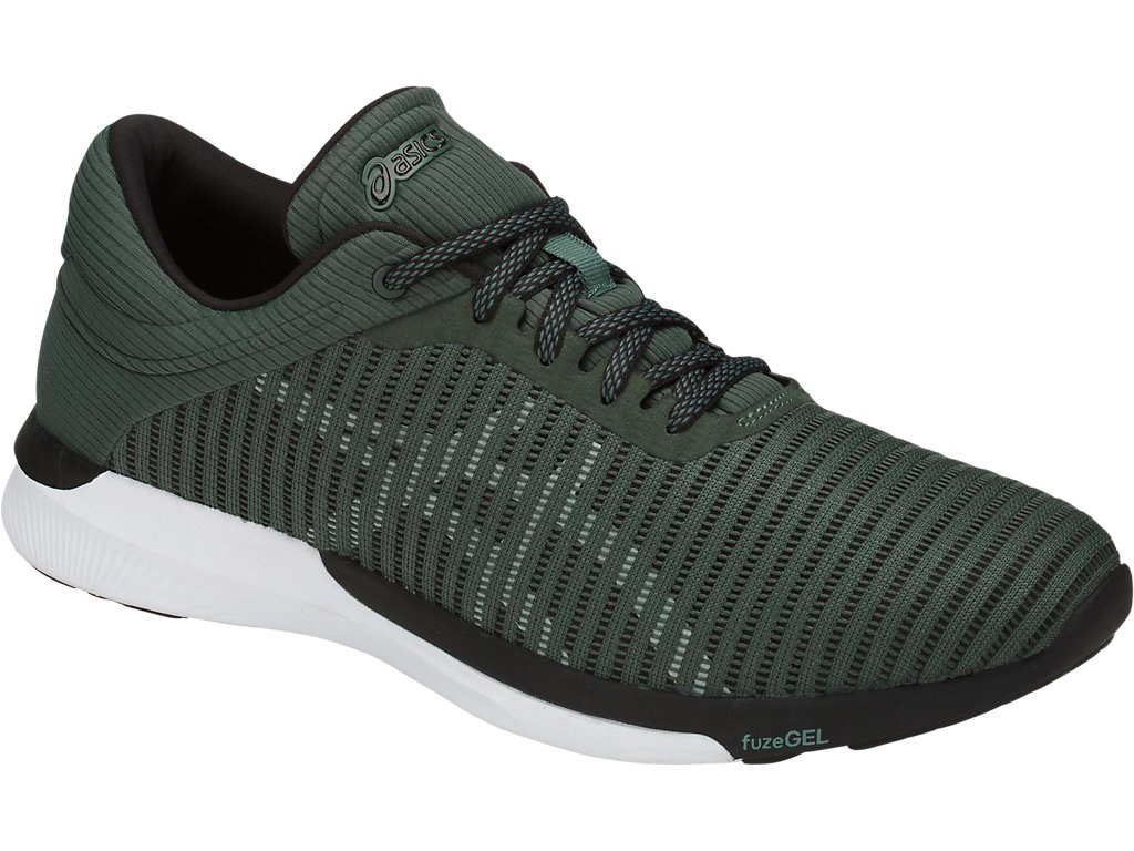 Asics Fuzex Rush Running Shoes For Men Black 491BSYYU