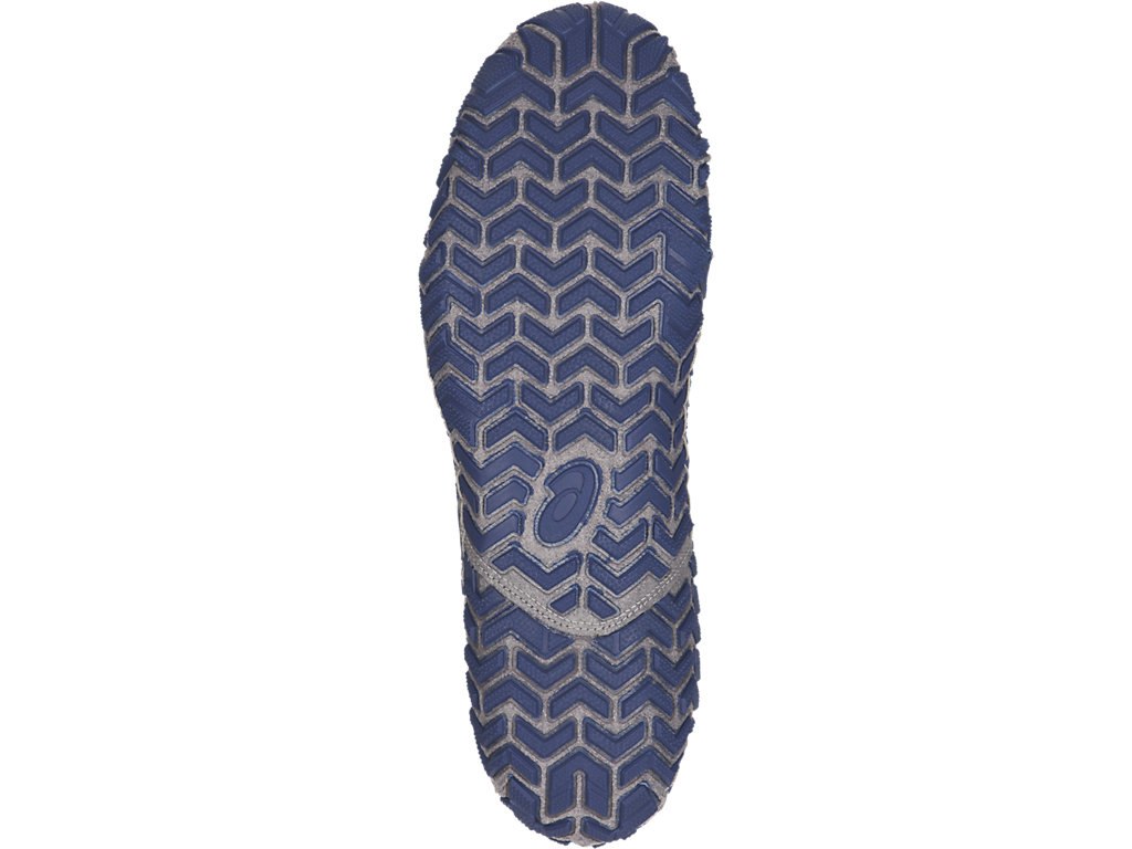 Asics Aggressor 3 Shoes For Men Indigo Blue/Indigo Blue/Grey 493DDJUP
