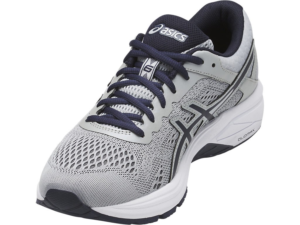Asics Gt-1000 6 Running Shoes For Men Grey/Navy/Blue 493XPYJF
