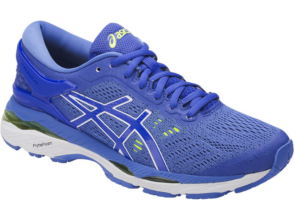 Asics Gel-Kayano 24 Running Shoes For Women Blue Purple/Blue/White 495NPWTD