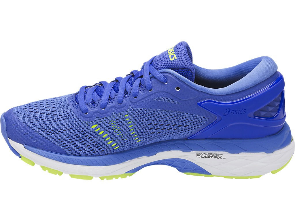 Asics Gel-Kayano 24 Running Shoes For Women Blue Purple/Blue/White 495NPWTD
