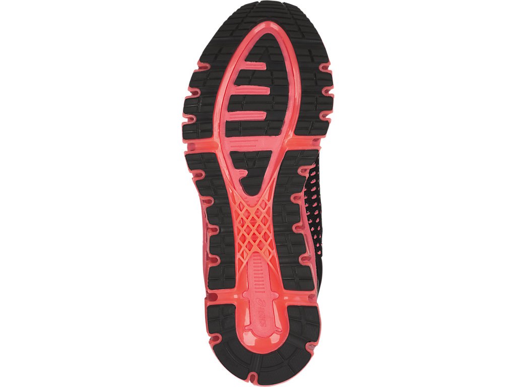 Asics Gel-Quantum 360 Running Shoes For Women Black/Coral/Black 498KOGHS