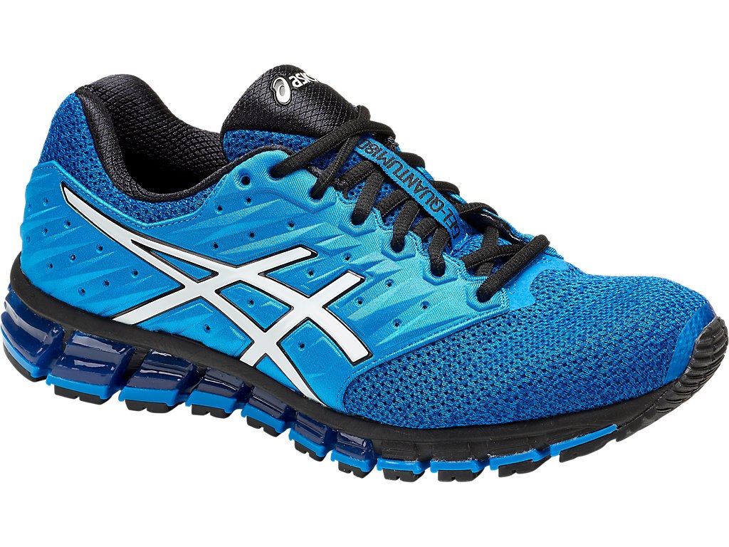 Asics Gel-Quantum 180 Running Shoes For Men Blue/White/Black 503EVXFP