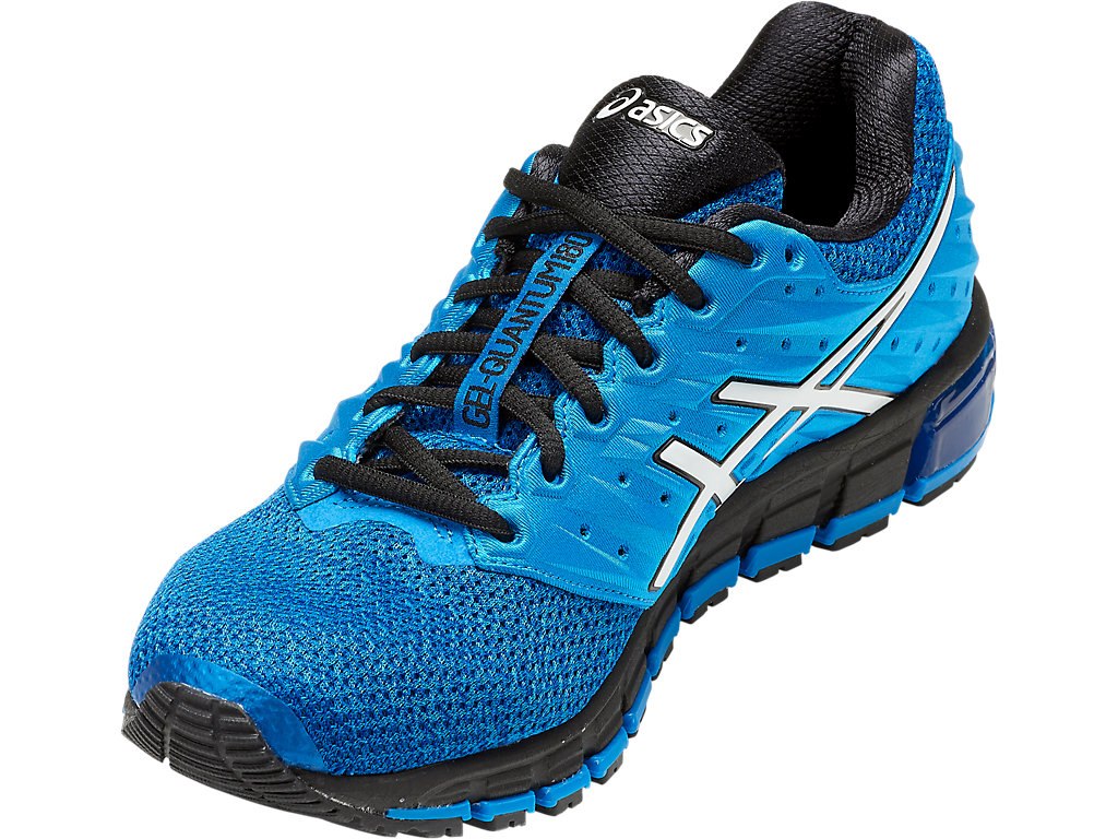 Asics Gel-Quantum 180 Running Shoes For Men Blue/White/Black 503EVXFP