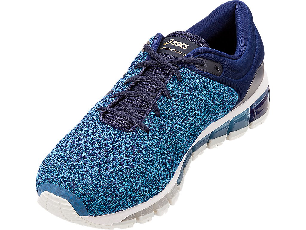 Asics Gel-Quantum 360 Running Shoes For Men Blue/Navy 509XQUIO