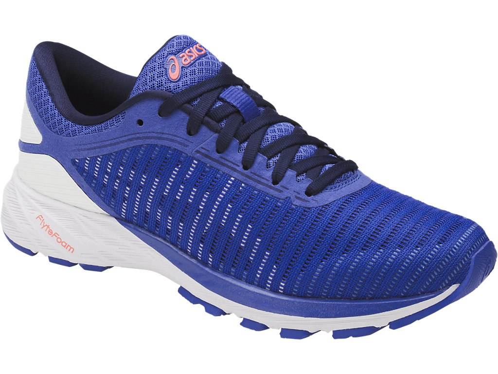 Asics Dynaflyte Running Shoes For Women Blue Purple/White/Indigo Blue 515IZSGI