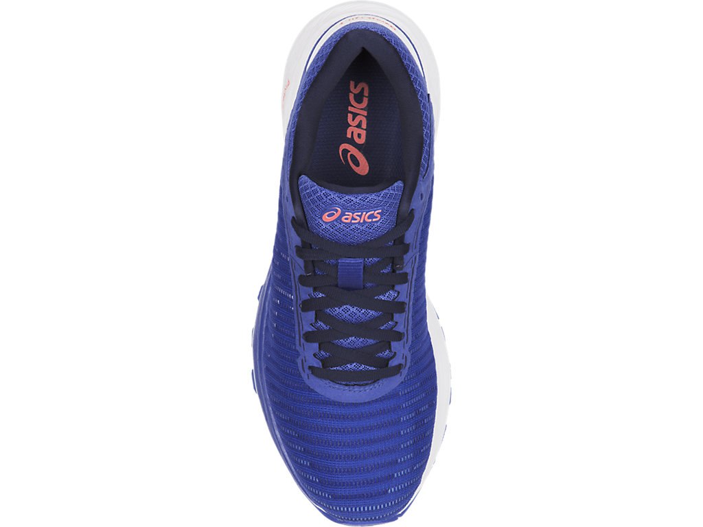 Asics Dynaflyte Running Shoes For Women Blue Purple/White/Indigo Blue 515IZSGI