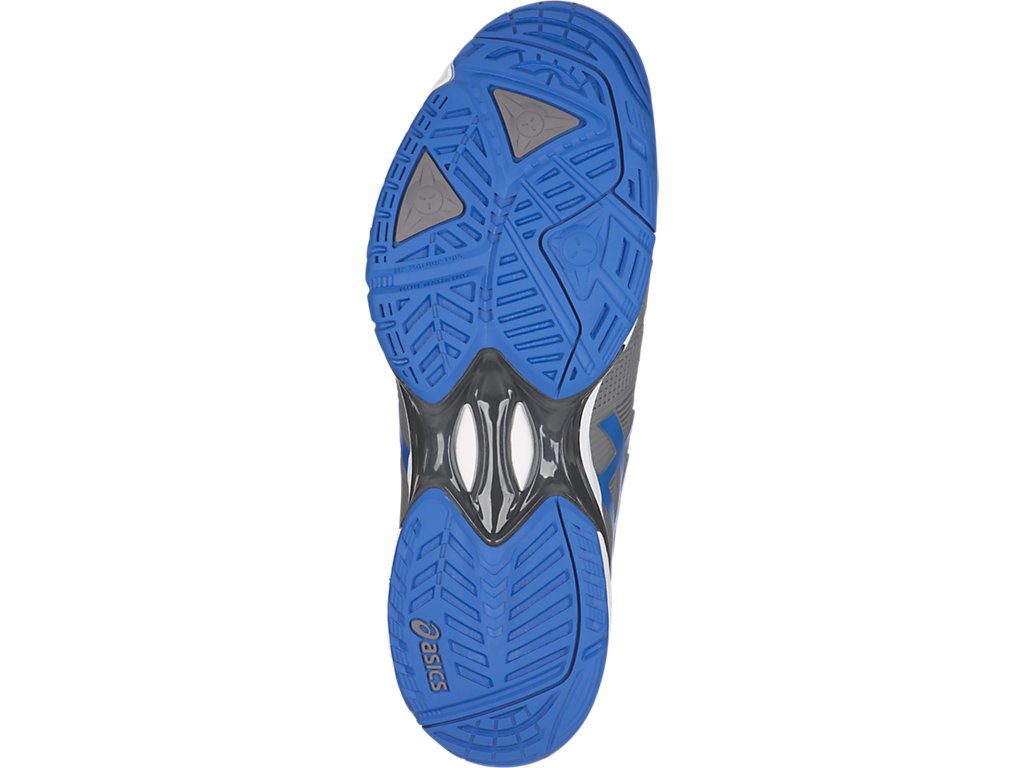 Asics Gel-Solution Speed 3 Tennis Shoes For Men Grey/Blue/White 515UKBJA