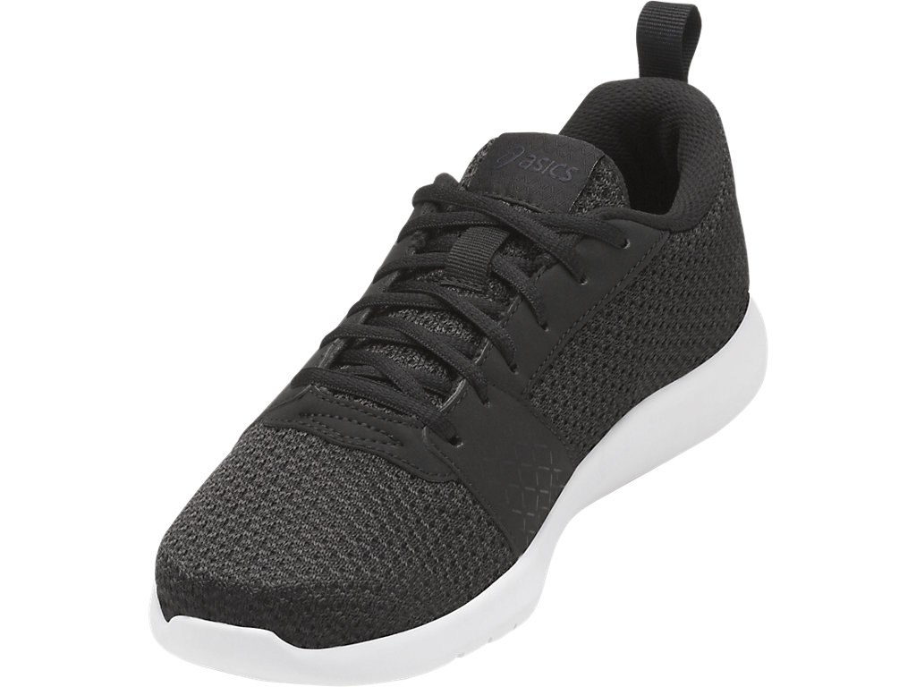 Asics Kanmei Running Shoes For Kids Black/White 522OEMIO