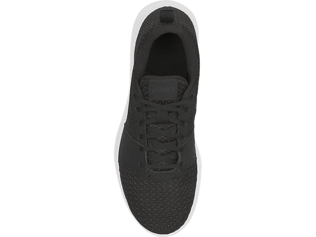 Asics Kanmei Running Shoes For Kids Black/White 522OEMIO