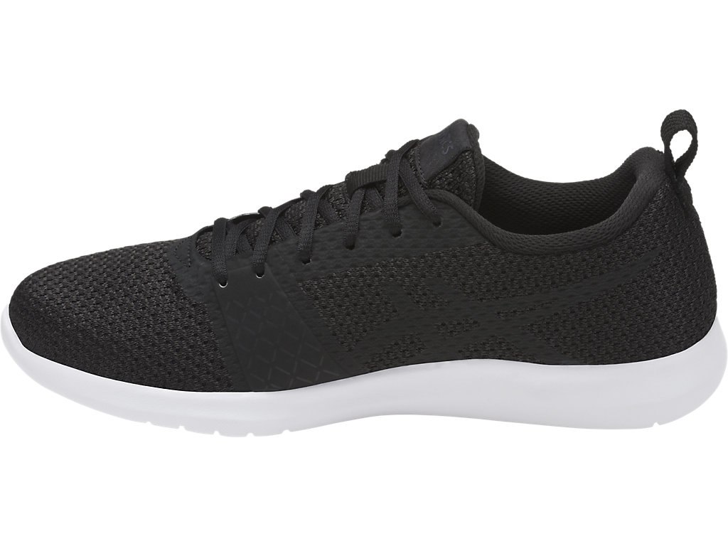 Asics Kanmei Running Shoes For Women Black/White 523KXMAD