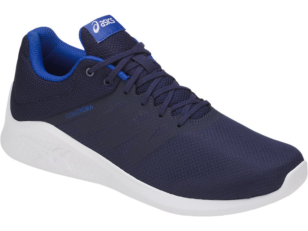 Asics Comutora Running Shoes For Men Indigo Blue/Indigo Blue/Royal 526ENHGI