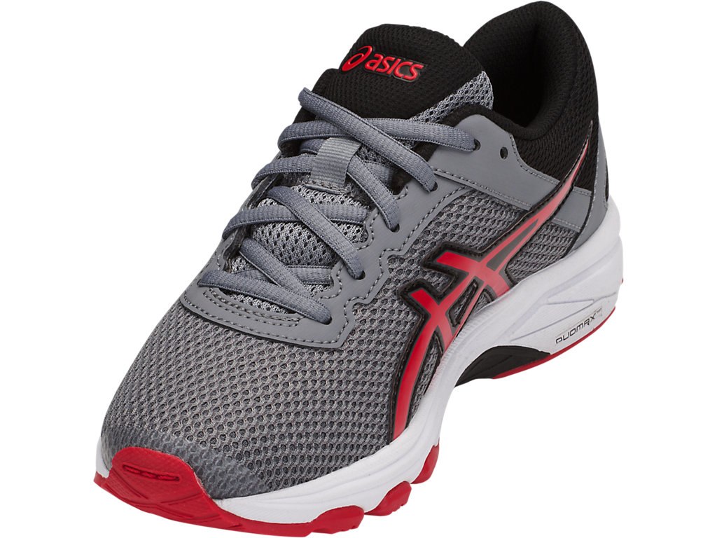 Asics Gt-1000 6 Running Shoes For Kids Grey/Red/Black 528CNIZG