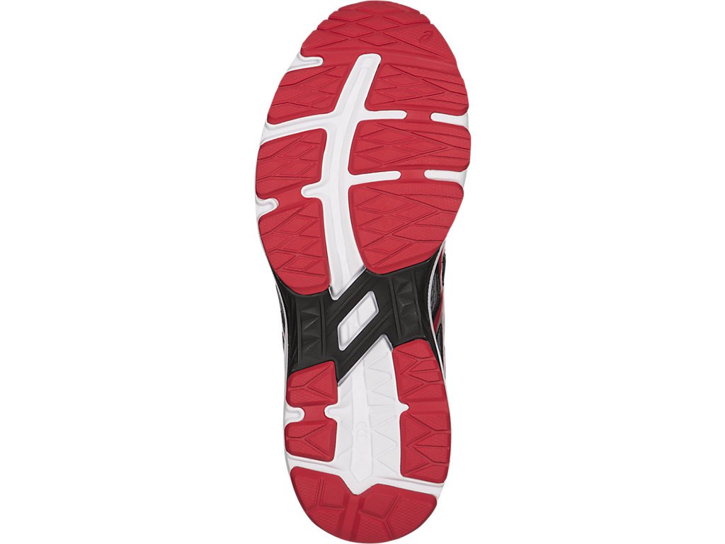 Asics Gt-1000 6 Running Shoes For Kids Grey/Red/Black 528CNIZG