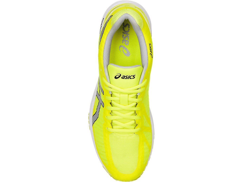 Asics Gel-Ds Trainer Running Shoes For Men Yellow/Grey/White 532NPKVV