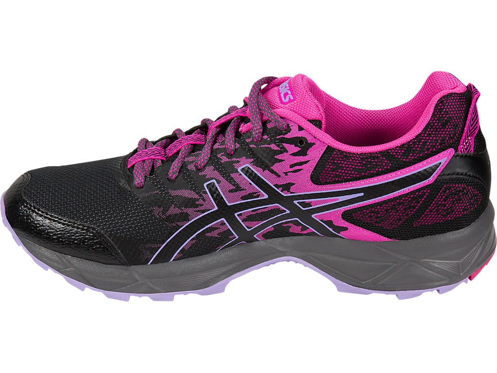 Asics Gel-Sonoma 3 Running Shoes For Women Pink/Black/Lavender 533RNQUZ