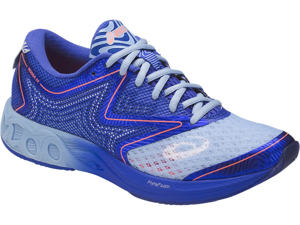 Asics Noosa Ff Running Shoes For Women Blue Purple/Coral 534DKTFY
