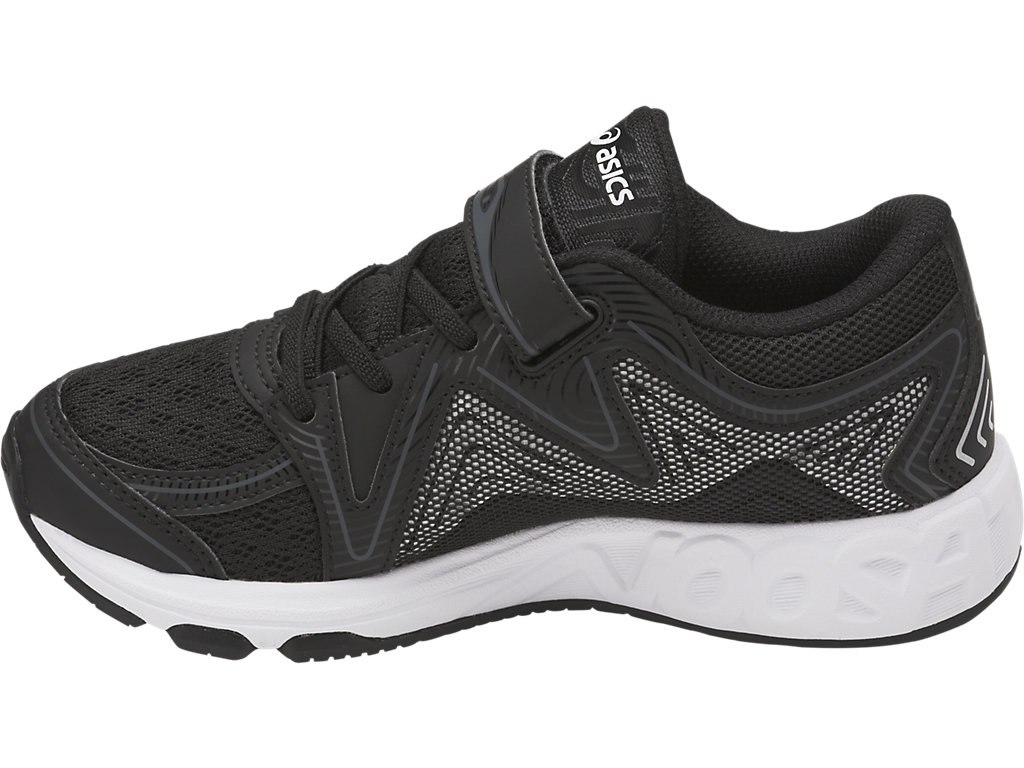 Asics Noosa Running Shoes For Kids Black/Dark Grey 536FVWNJ