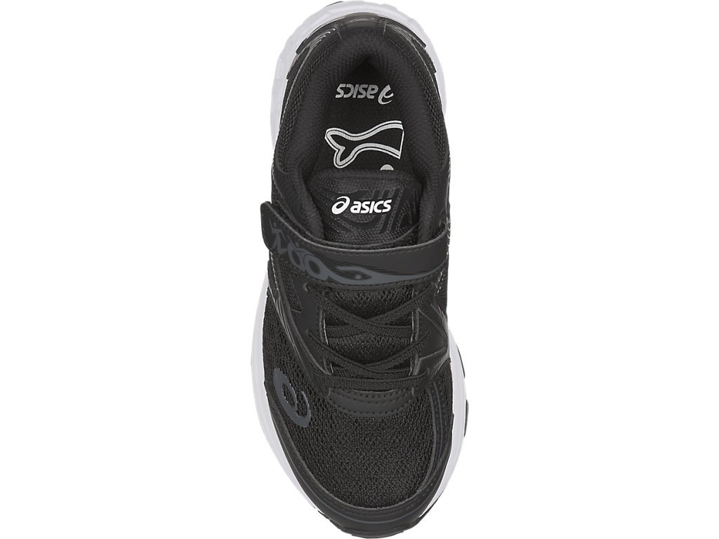 Asics Noosa Running Shoes For Kids Black/Dark Grey 536FVWNJ