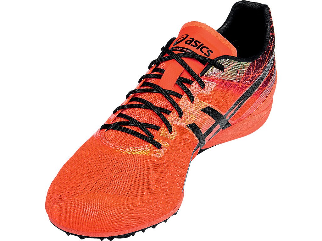 Asics Cosmoracer Shoes For Men Coral/Black 539HNHZJ