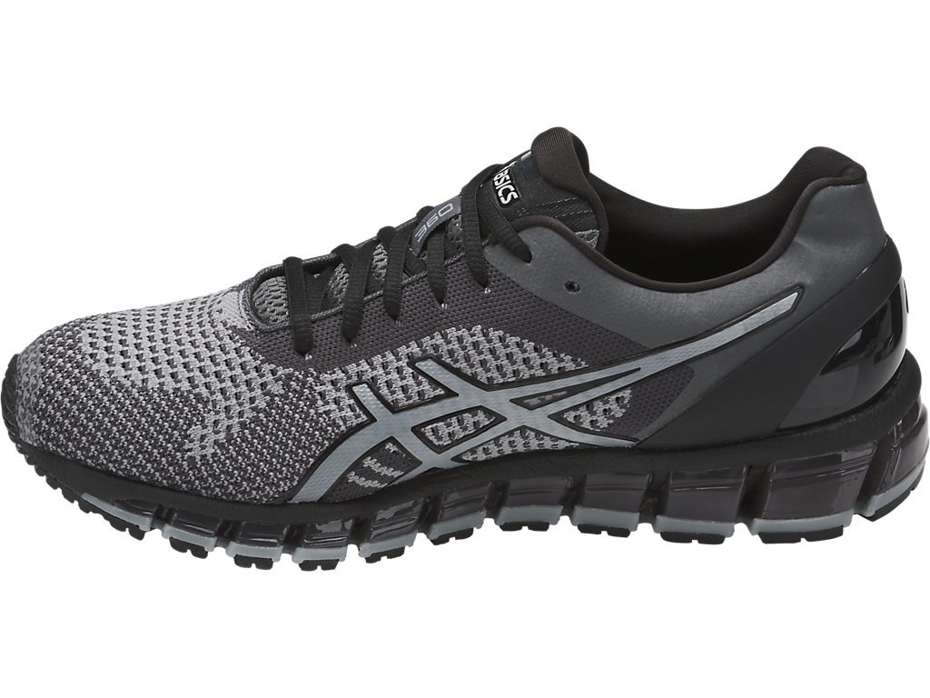 Asics Gel-Quantum 360 Running Shoes For Men Grey/Dark Grey/Black 540SNQZR