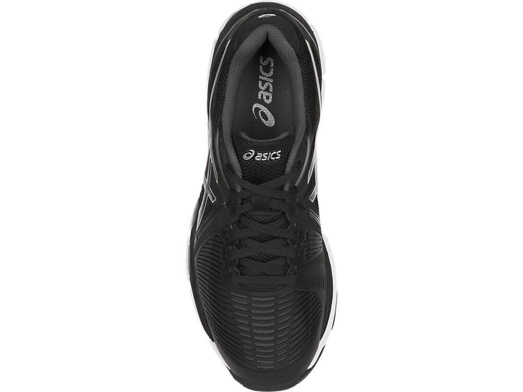 Asics Gel-Netburner Ballistic Volleyball Shoes For Women Black/Dark Grey/White 541BMFMK