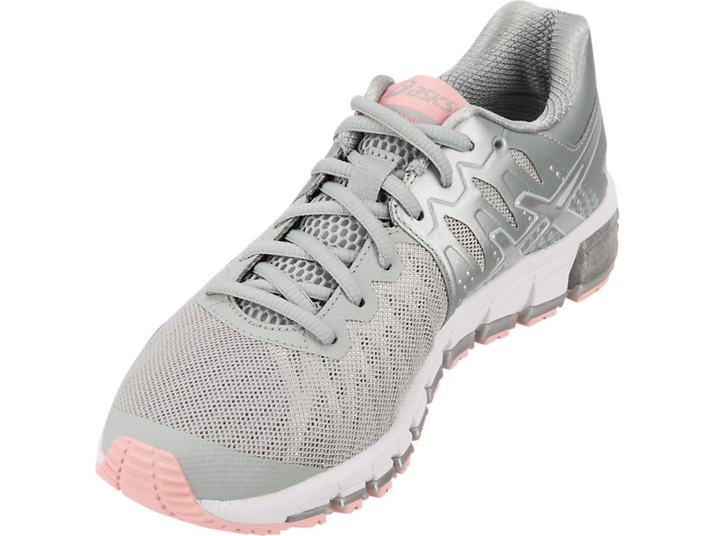 Asics Gel-Quantum 180 Training Shoes For Women Grey/Silver 544IBDDU