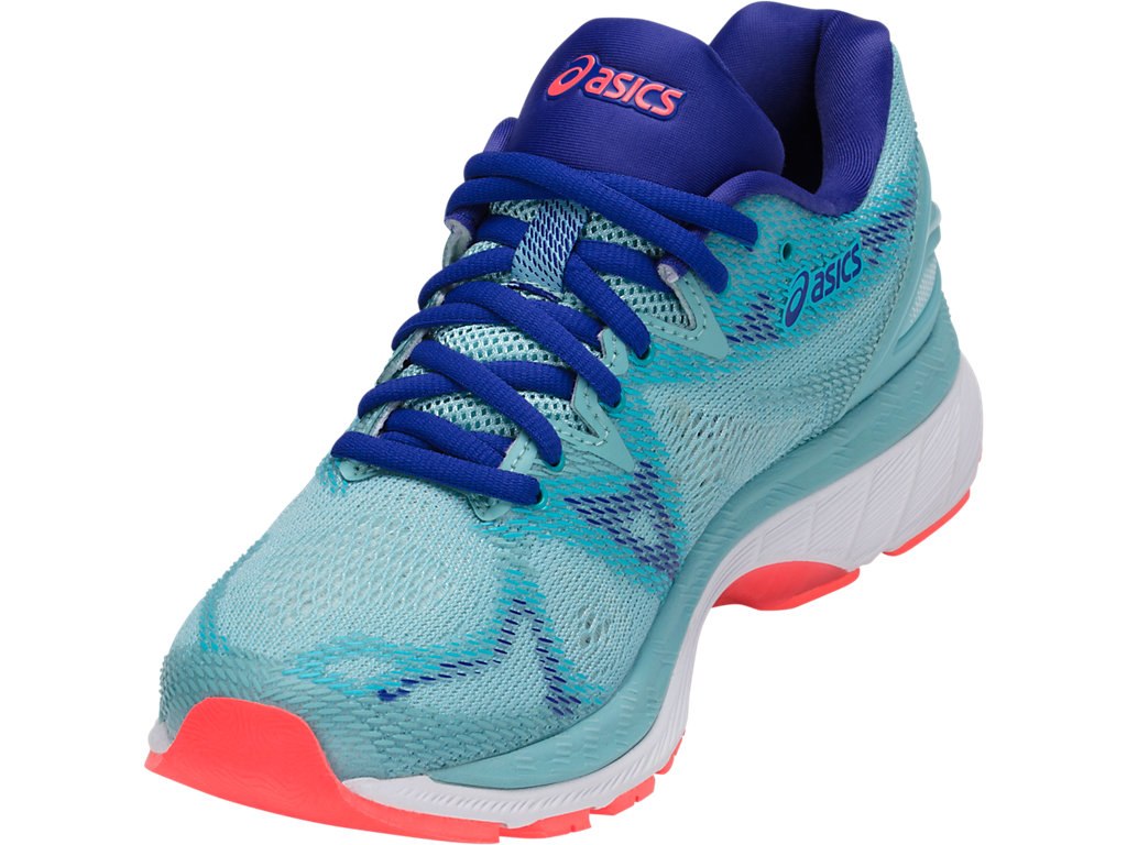 Asics Gel-Nimbus 20 Running Shoes For Women Blue/White/Blue 544PTVDF